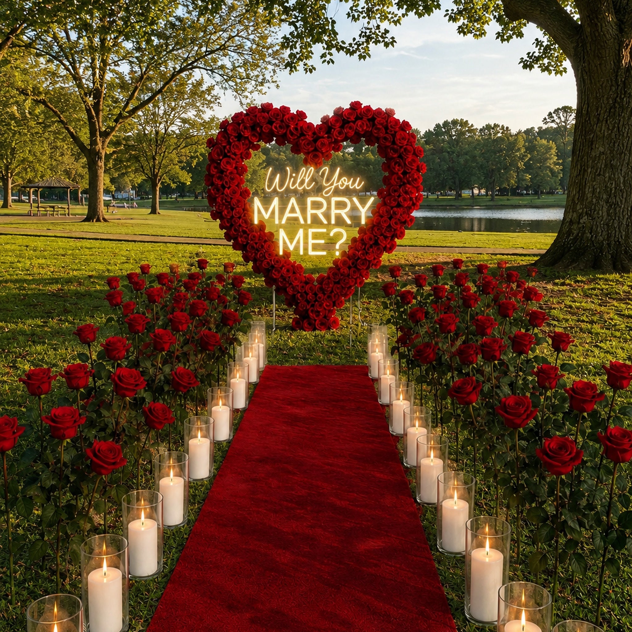 "Will You Marry Me?" Proposal Package